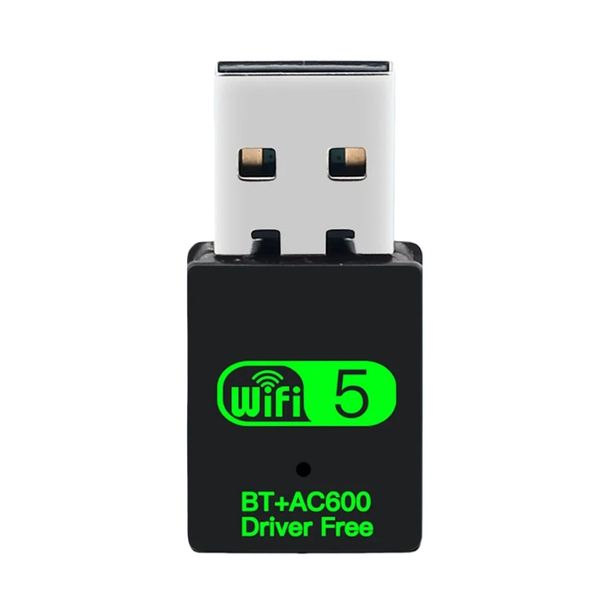 Dual Band Wireless USB WiFi Adapter 600Mbps Bluetooth 4.2 PC