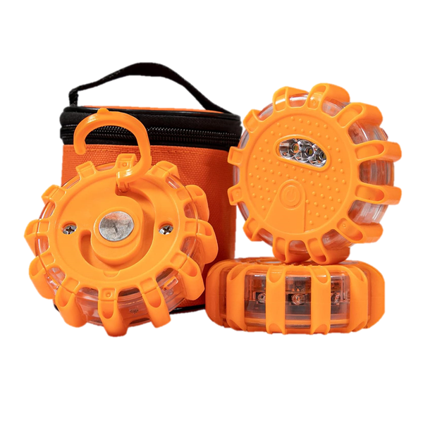 LED Emergency Road Flares (set of 3)