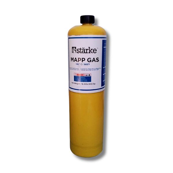 MAPP Gas - 16oz / 453.6g High-Temp Fuel for Brazing &amp; Soldering | Starke