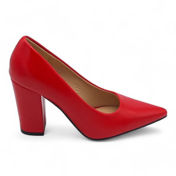 TTP Women Point Toe Slip-On High Block Heels - JSF111