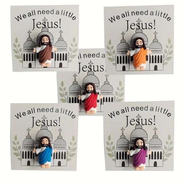 Mini Pocket Jesus Figurines - 5 Pack