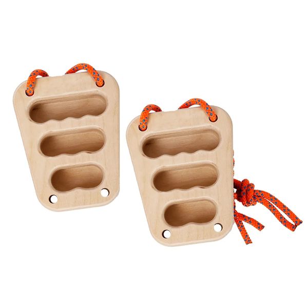 Sport 2-piece Rock Climbing Holds for Pull-up Hand Grip Training - 14cm