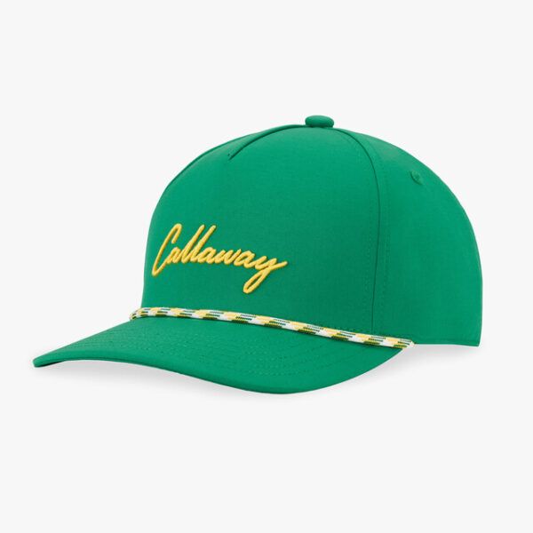 Callaway Birdie Rope Golf Cap Green/Yellow
