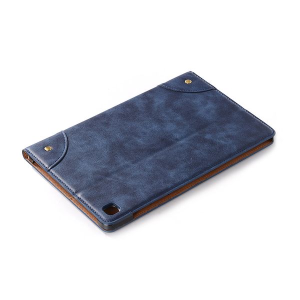 Faux Leather Flip Case with Card Slots For Samsung TAB S6 Lite