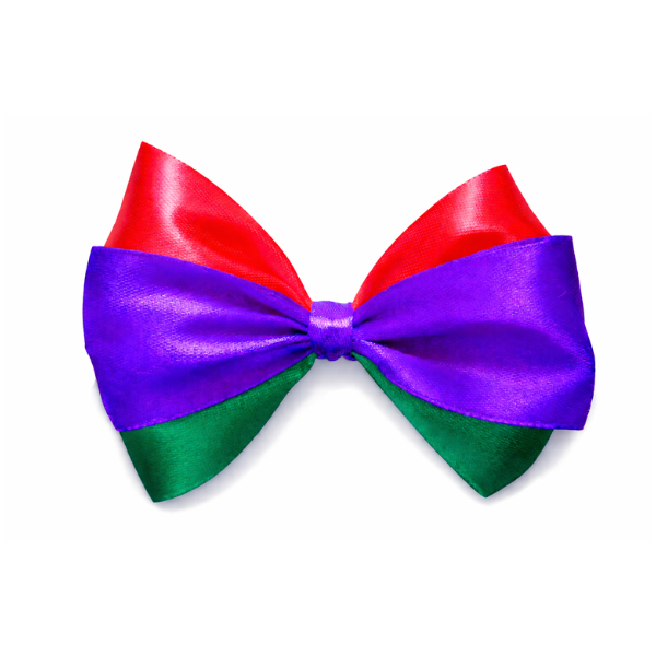 Ariel Princess Satin Ribbon Bow