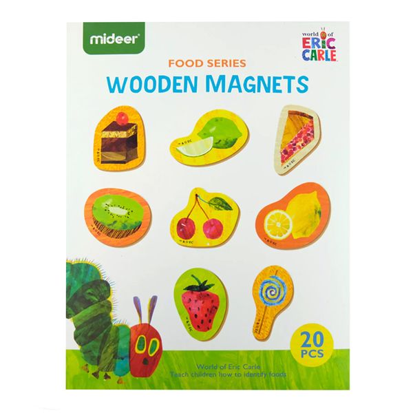 Mideer Wooden Food Series Magnet Set