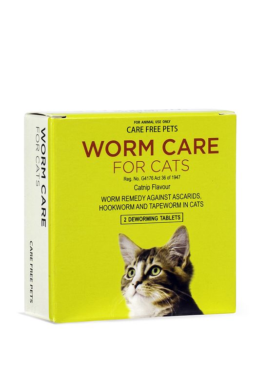 Cat anti worm clearance medication