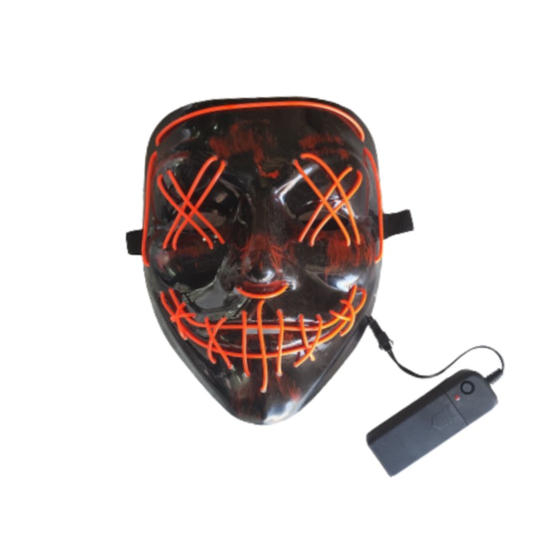 Halloween Mask LED Light up Mask Scary mask for Festival Cosplay ...