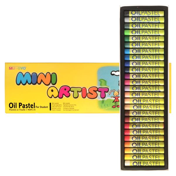 MUNGYO Mini Artist Oil Pastel Set of 25