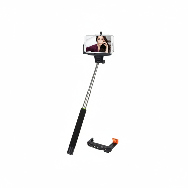 Geeko Wireless Monopod Selfie Stick with Bluetooth Shutter, 100 cm
