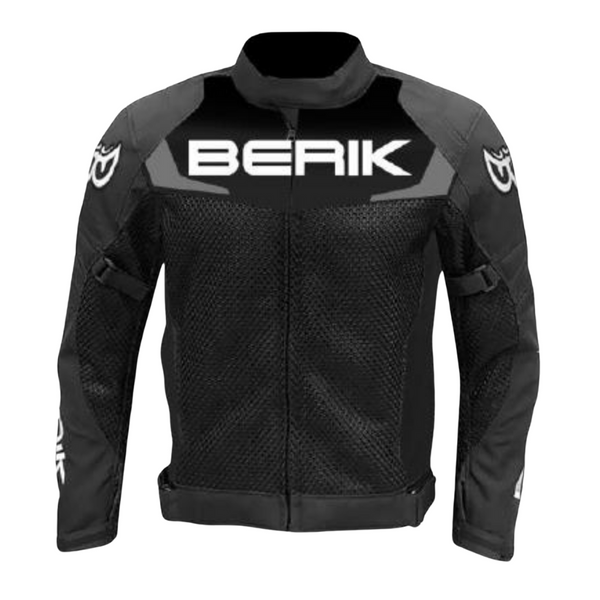 Berik Black/White Mesh Jacket