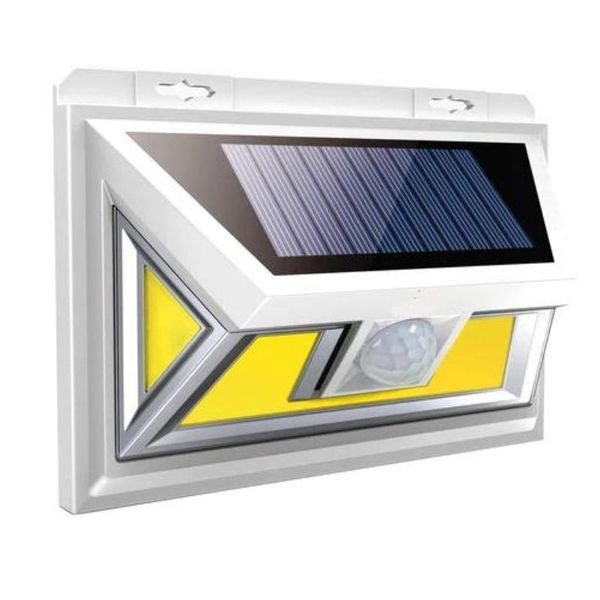Solar Led Wall Light+pir+solar Panel 16w/3.7v/2000mah