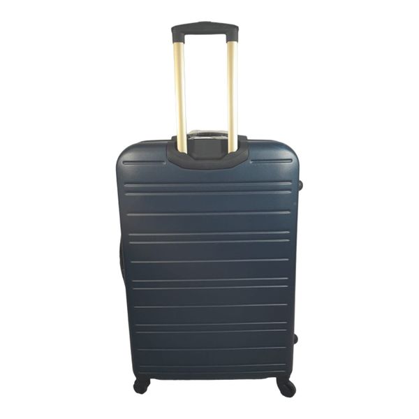 SMTE Luggage Suitcase - 25 inch - 1 Piece - Navy Blue