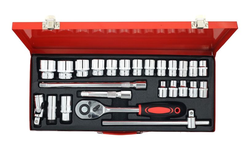 AIYI 26 Piece 1/2-Inch Socket Set AY187-024