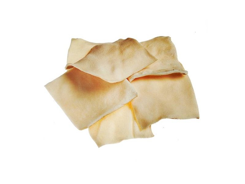 Pack of 100 Medium size Plain Rawhide Chip Chews