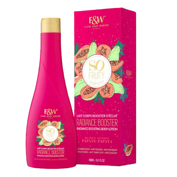 F&amp;W So Fruity Papaya Radiance Boosting Body Lotion 400ml