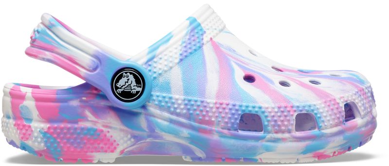 Classic Marbled Clog T White/Pink