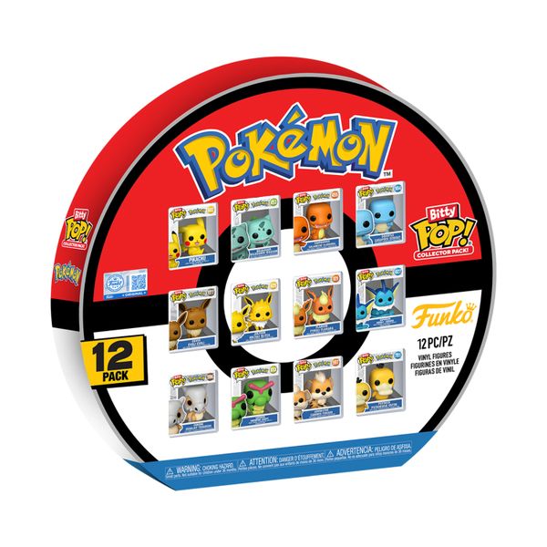 Funko Bitty Pop!: Pokemon - Pokeball Collector Pack