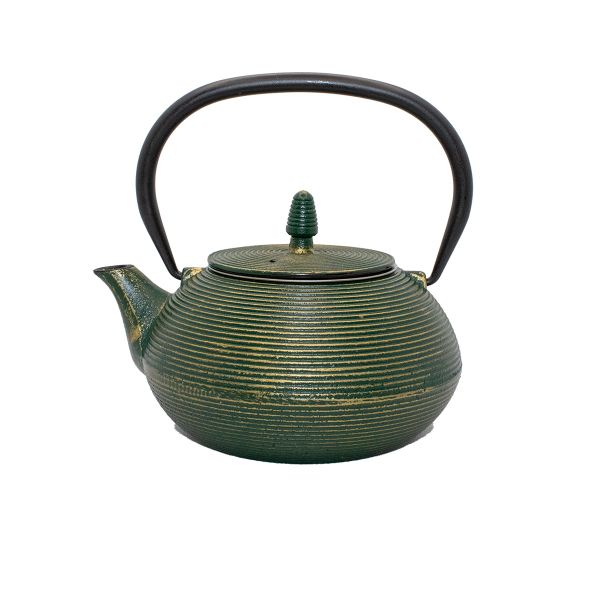 Carmién Tea Cast Iron Teapot Emerald Green (700ml)