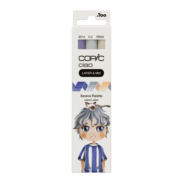 Copic Ciao Layer &amp; Mix Serene Palette 3pc Set