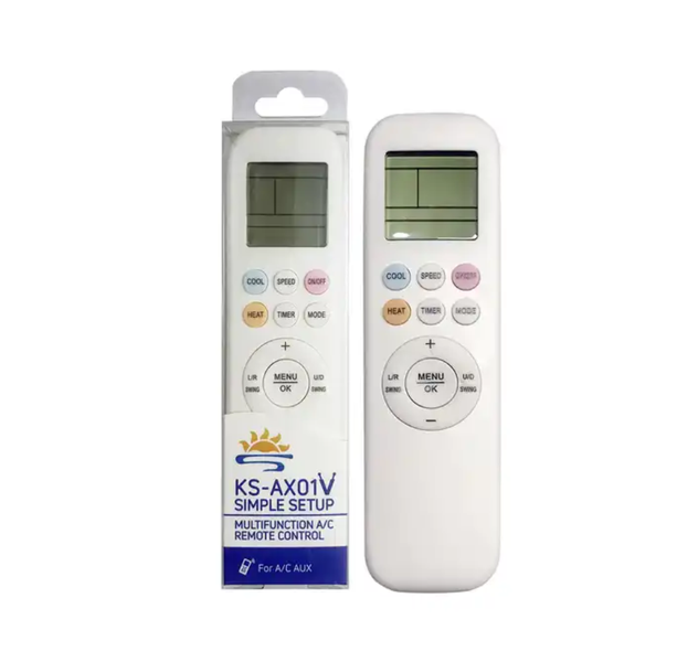 Aircon Remote For Aux AC - KS-AX01V