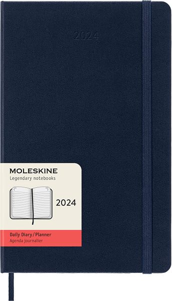2024 12m Sapphire Blue Large Daily Hard