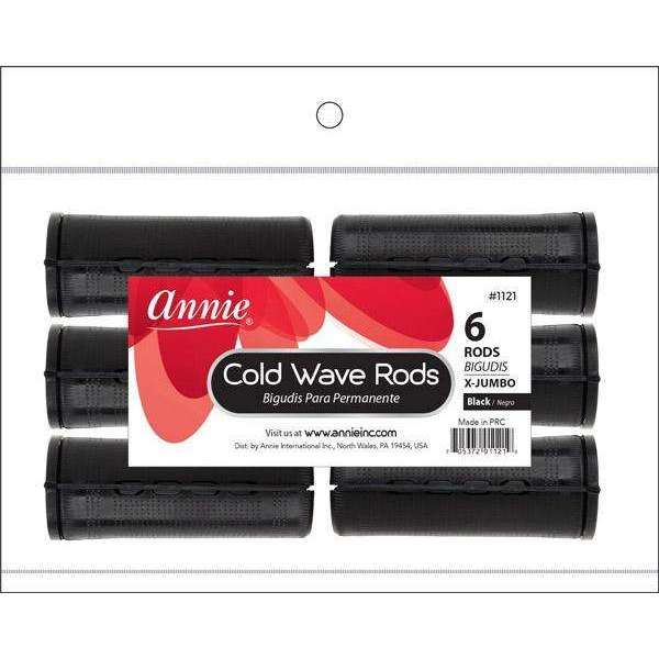 Annie Cold Wave Rod X-Jumbo 6Ct Green- 2 Pack