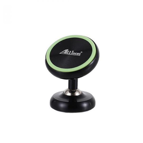 Allison- Magnetic Mount Holder Car Charger Bracket with Rotate 360 Degrees