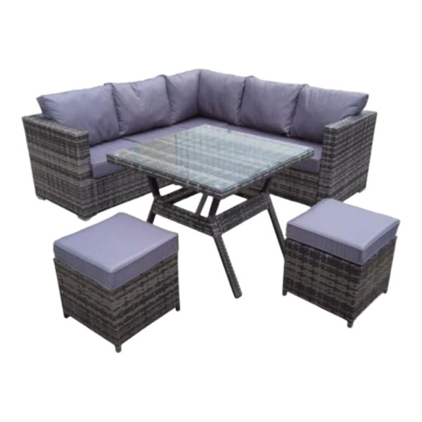 SMTE -Contour Patio Set -Brown