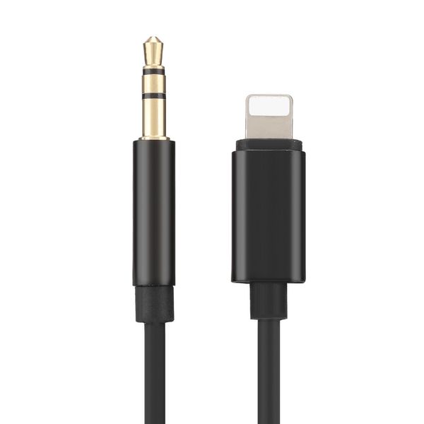 3.5mm Audio Jack Type Aux Data Cable Car Speaker Phone Earphone Converter