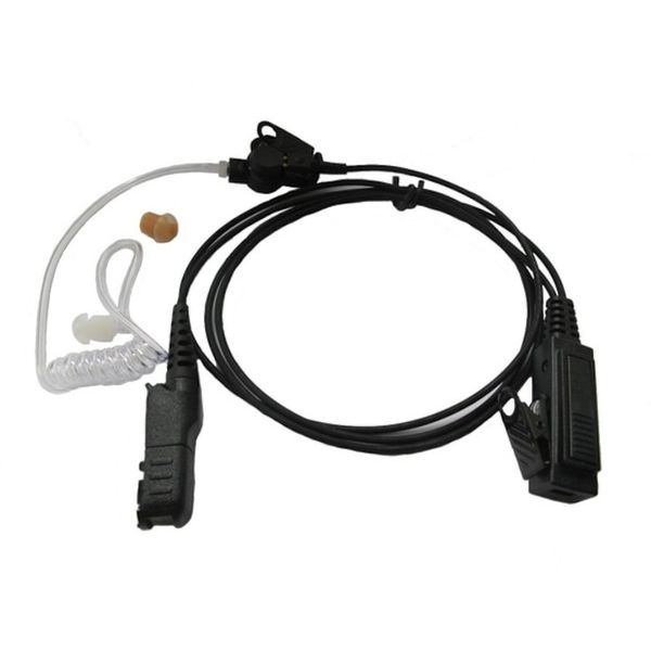 Earphones with acoustic tube, transparent waveguide