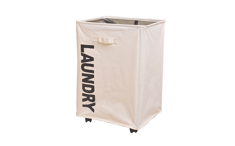 Two-in-one Rolling Laundry Shoulder Bag and Tote