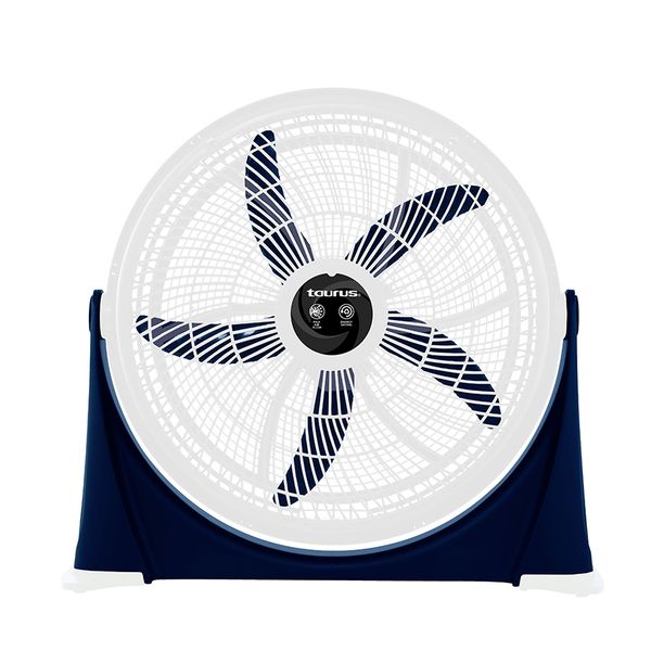 Taurus Fan Floor 5 Blade Plastic Blue 50cm 120W "Viento" LOCALLY PRODUCED