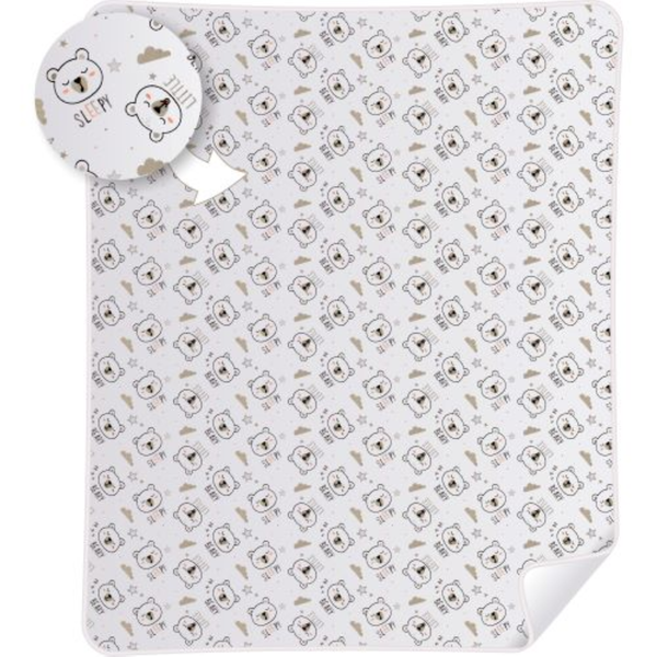 SQUIGGLE Baby Sherpa Throw - Soft, Cozy &amp; Luxurious