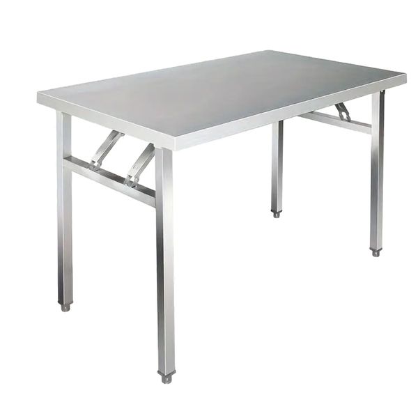 Decor Kitchen Stainless Steel Foldable Table 120cm x 60cm