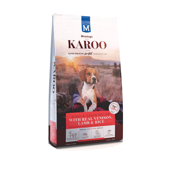Montego Karoo Dog Food Adult Venison &amp; Lamb (8kg)