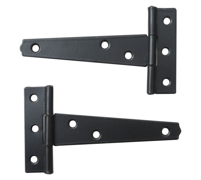Bulk Pack 10 x Kaufmann Tee Hinge Black Japan Ld 100MM Pair