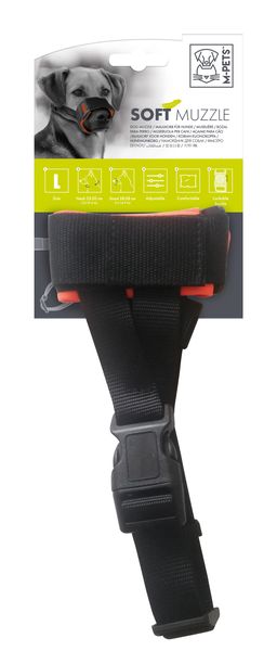 M-Pets Soft Dog Muzzle - L