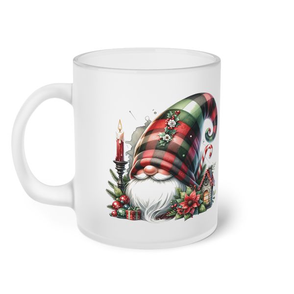 Christmas Gnome Frosted Mug Design 4