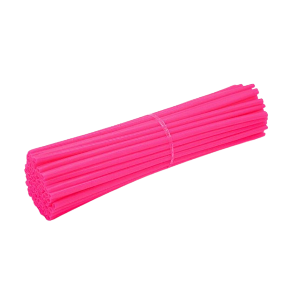 Universal Motorcycle Rim Spokes Skins 72 Piece Pink Shop Today. Get it Tomorrow