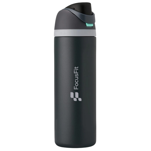 FocusFit Triple Wall Stainless Steel Leak-Proof Flip-Lid Bottle 900ml