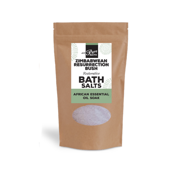 Pure Afro Zimbabwean Resurrection Bush Restorative Bath Salts - 500g