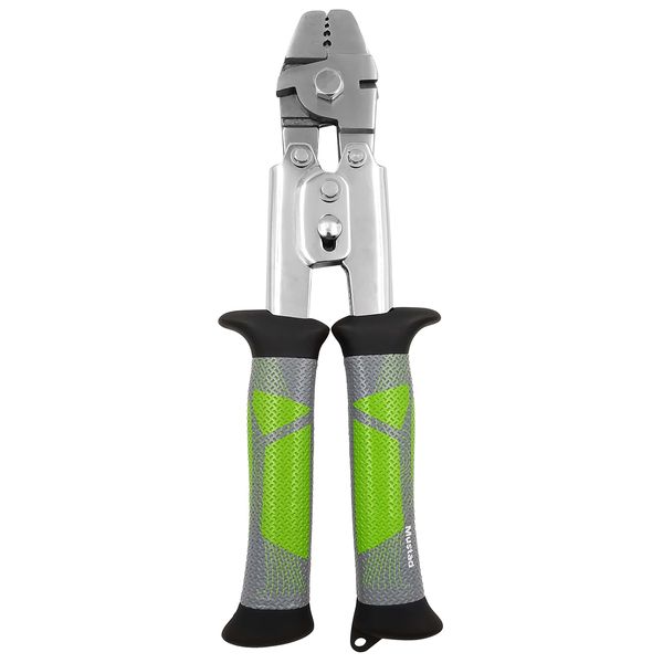 Mustad Fishing 10" Big Game Crimping Plier - Green MT118