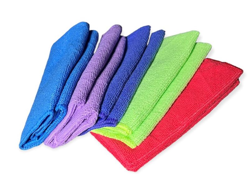 Microfiber Cleaning Cloths For Kitchen &amp; Home Pack of 5