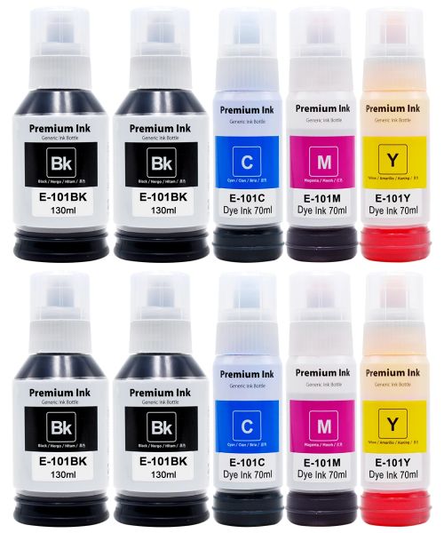 SBR Epson 101 Compatible Inks Multipack - Pack of 10