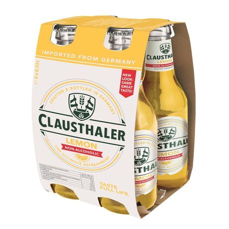 Clausthaler Alcohol Free Lemon Shandy Beer 24 X 330ml Buy Online In South Africa Takealot Com