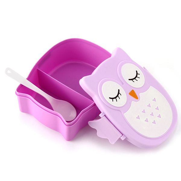 Owl Lunch Box - Purple