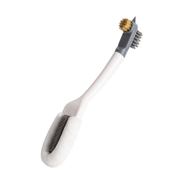 Multifunctional 3 Head Shoe Cleaning Brush