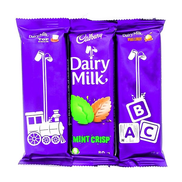 Cadbury Top Deck, Wholenut &amp; Mint Bars (12 x 80g)