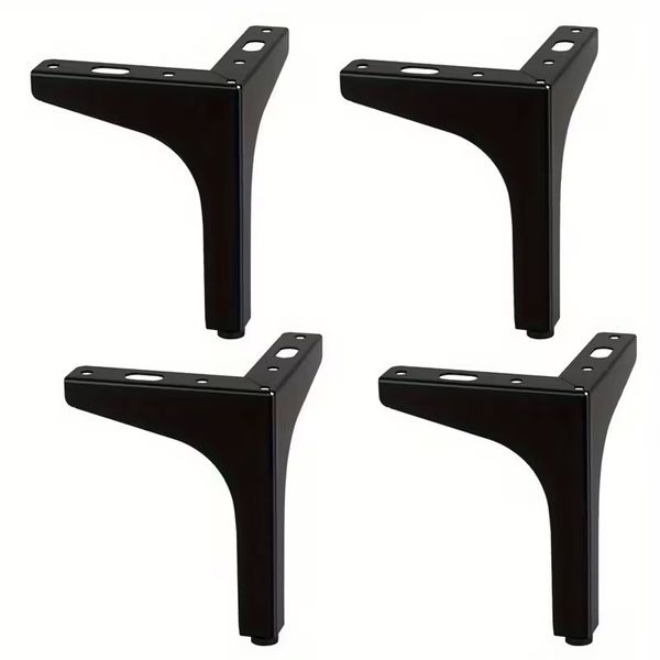 Premium Quality Metal Triangular Furniture Legs - Set of 4